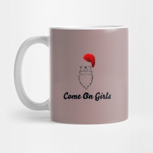 Merry Christmas With Girls T-Shirt Mug